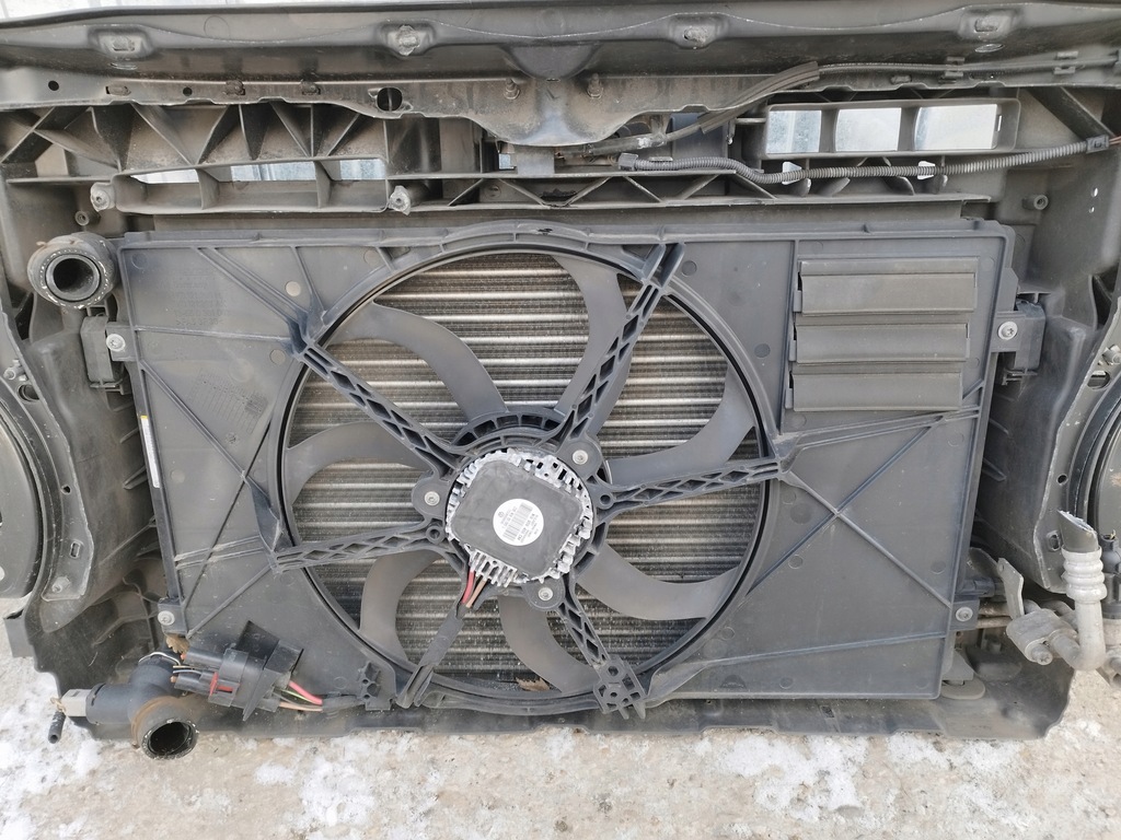 фото №14, Pas передний радиатор vw golf v 5 plus 1.4 b механическая коробка передач bud lata 2005-2008