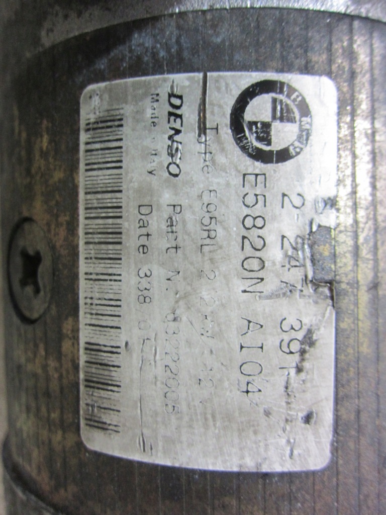 Купить Bmw 3 e46 e38 e39 e53 m57 стартер двигателя стартер 2247391 12412179676