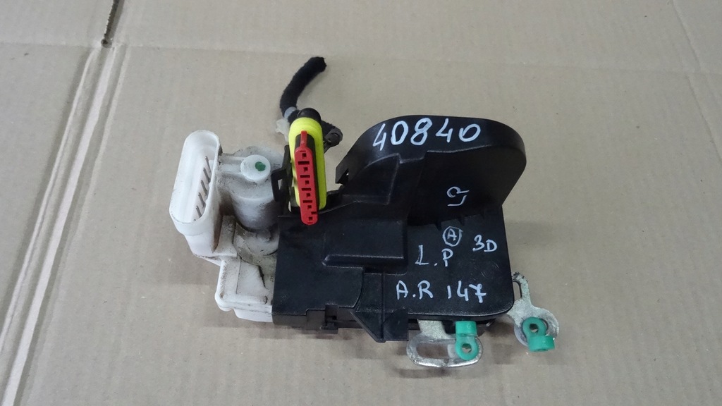 фото №1, Alfa romeo 147 замок двері лівий перед 3d 6 pin