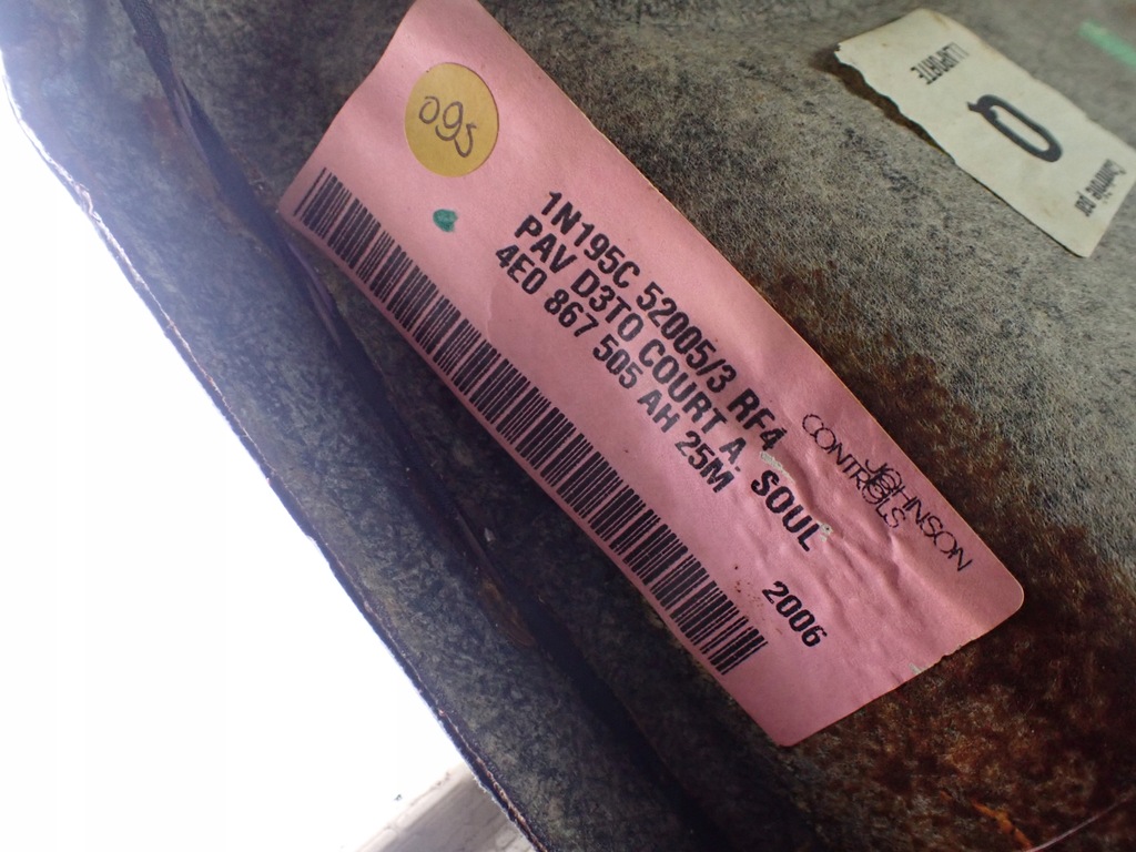 фото №15, Потолок audi a8 s8 d3 5.2 короткий 4e0867505ah