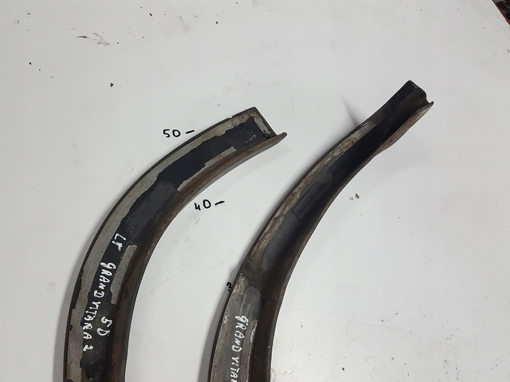 фото №5, Suzuki grand vitara ii lift 08-14r накладки крила задня комплект