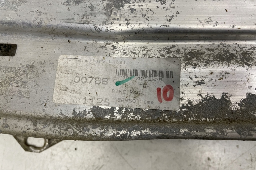 Балка бампера задня mini cooper f55 7300788 1.5l бензиновий 100kw 2015 Оригінал