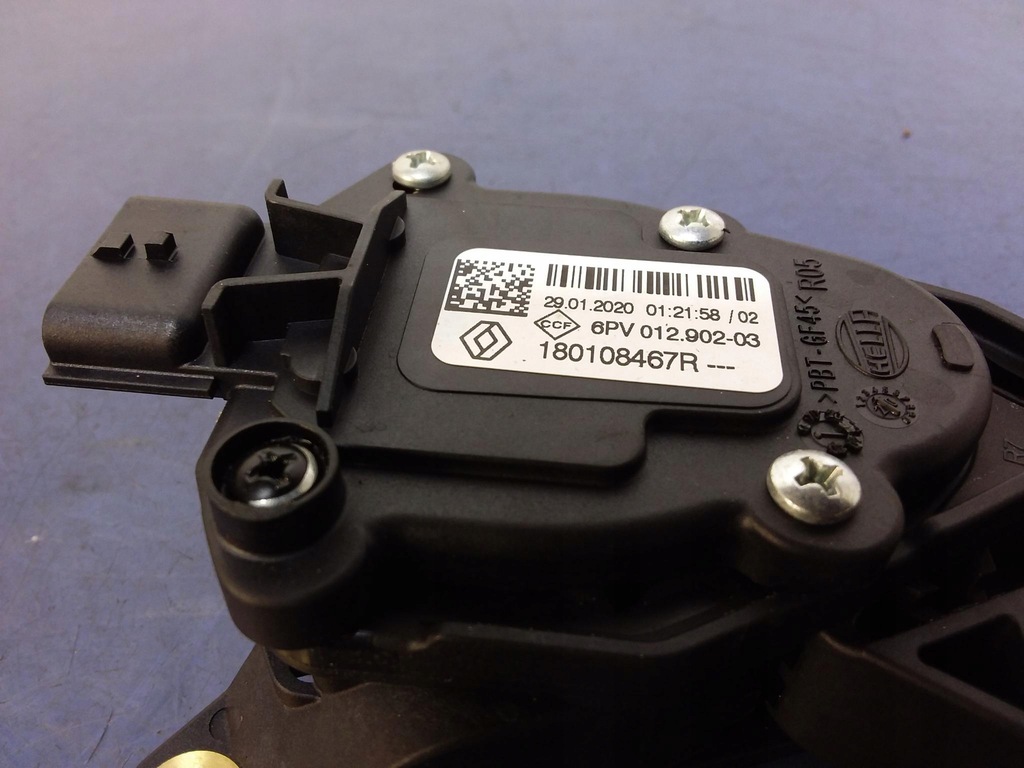 фото №4, Renault clio v потенціометр педаль газу 180108467r