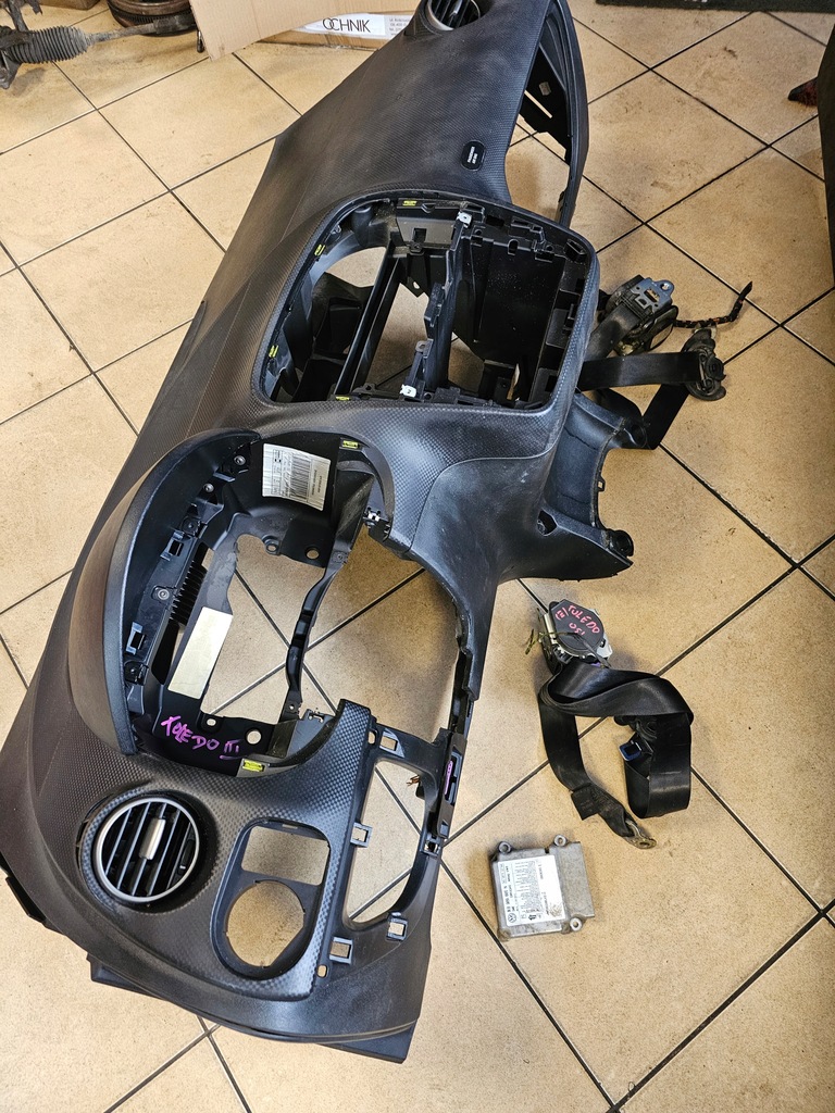 фото №9, Консоль приборная панель приборная панель seat toledo iii 05'