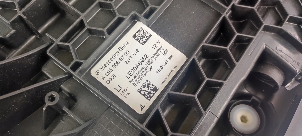 фото №13, Лампа правая правый левый левая перед передняя mercedes eqe w295 digital europa