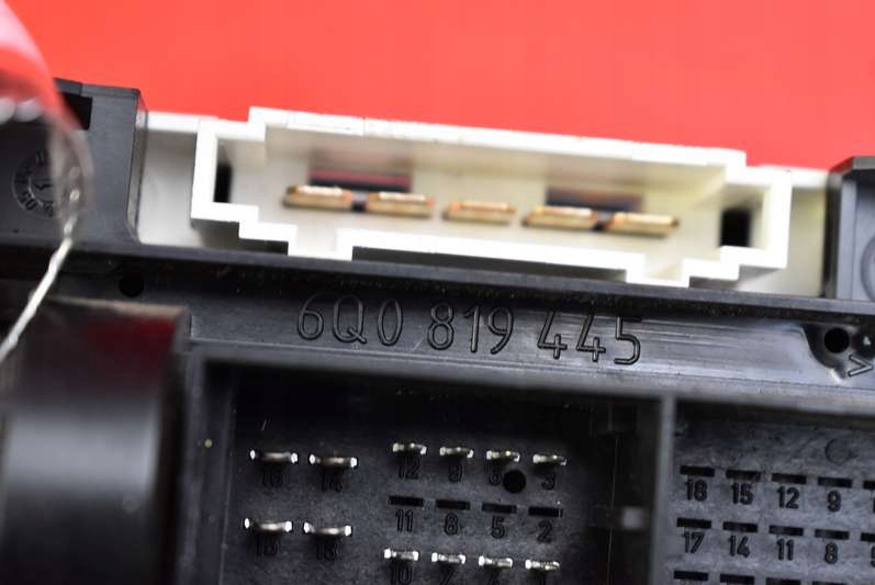 фото №8, Панель керування обдув 6q0819045t vw fox 05-09