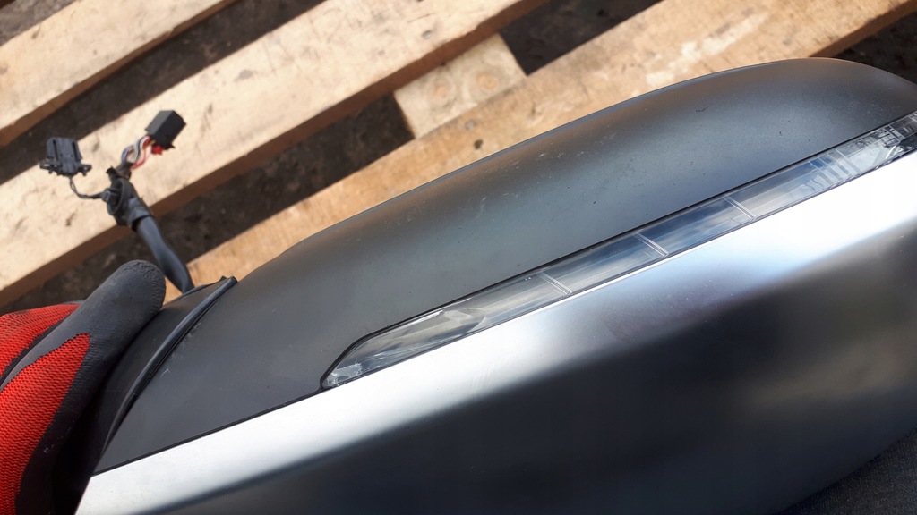 фото №12, S6 c7 4g зеркало правое правый перед ассистент хром