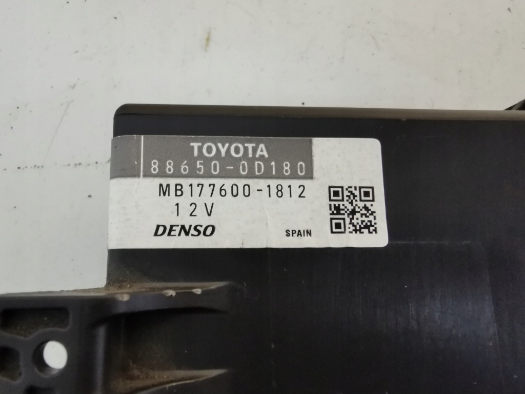 фото №3, Повітродувка салону вентилятор резистор yaris ii w-wa