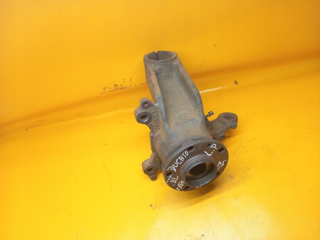 фото №6, Поворотний кулак+ ступиця лівий перед ducato iii 2,3d bus