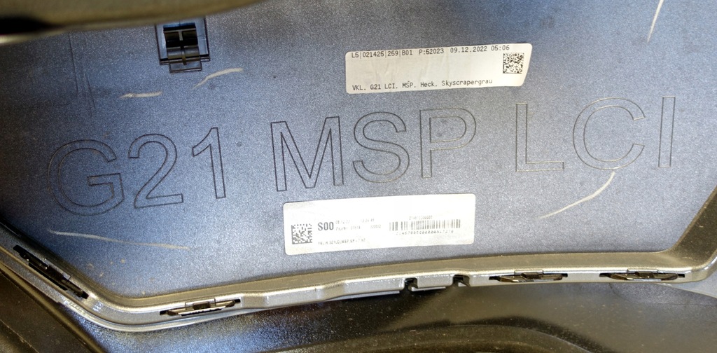 фото №14, Bmw 3 g21 lift m-pakiet 8085480 2022- pod 6 pdc бампер задня задній