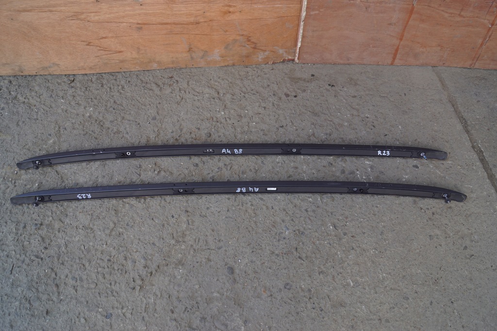 фото №9, Рейлинги кровельные audi a4 b8 комплект чёрные