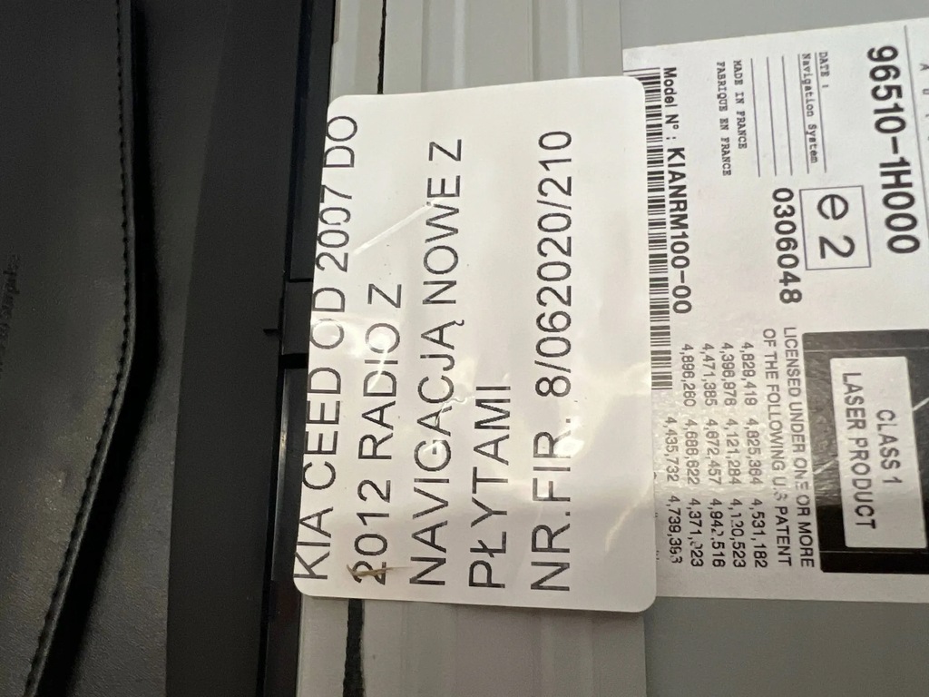 фото №15, Kia ceed 2010 автомагнитола