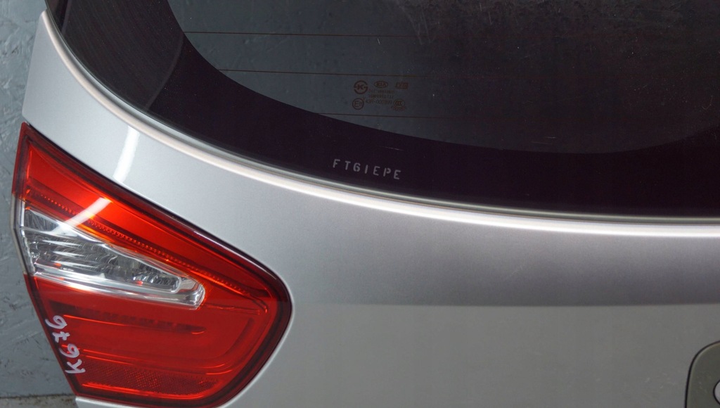 фото №6, Kia rio iii кришка багажника задня багажника lak 5d k676