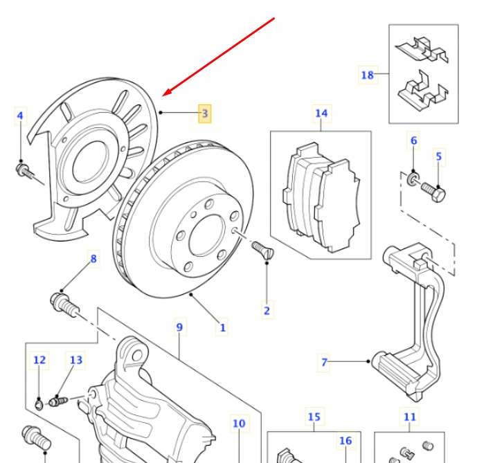 фото №2, Захист przed rozpryskami land rover freelander оригінальний sec100341