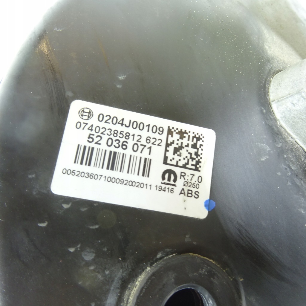 Fiat tipo 1.6m-jet підсилювач гальм гальмівні 52036071 Оригінал