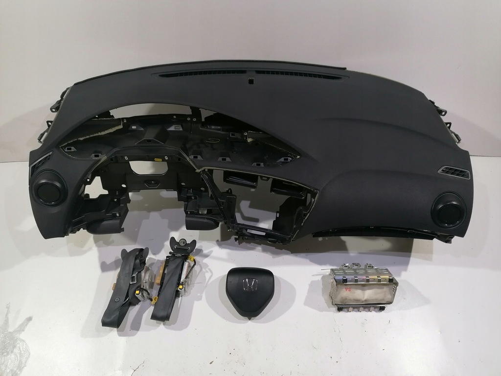 фото №1, Honda civic 9 ix приборная панель консоль подушка безопасности подушки безопасности ремни оригинал демонтаж