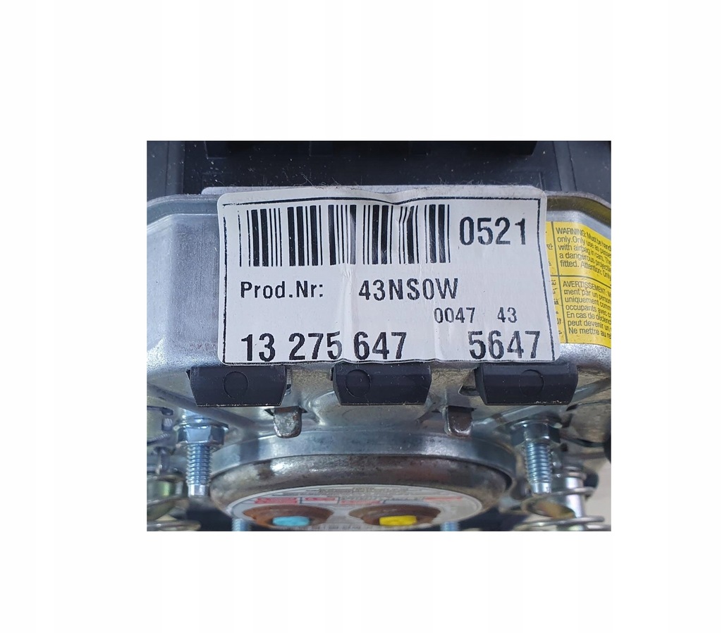 фото №4, Insignia a подушка подушка безопасности водителя 13275647 #