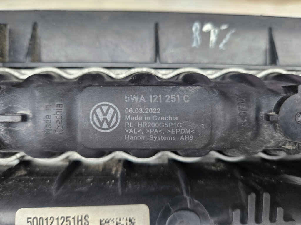 Seat leon 4 golf viii 2.0tdi вентилятор радиатор воды интеркулер в Украине