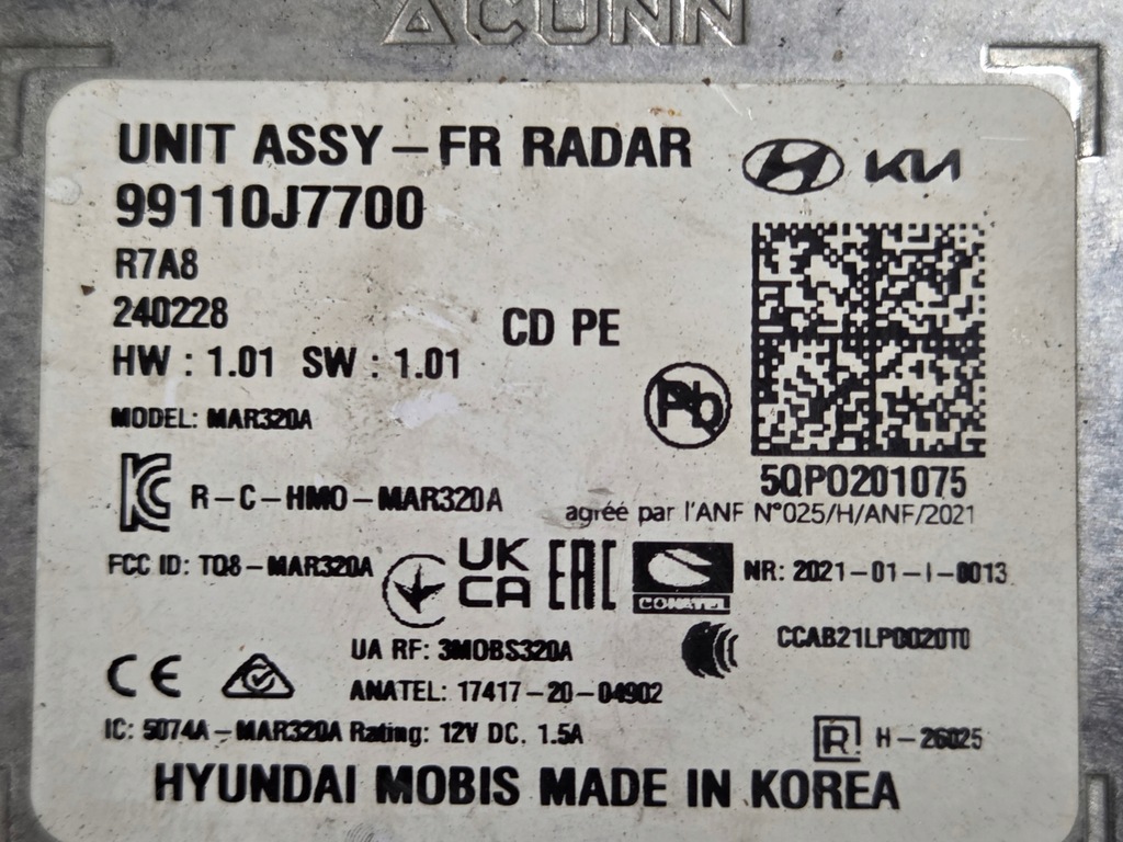 фото №5, Kia ceed iii proceed радар distronic 99110j7700