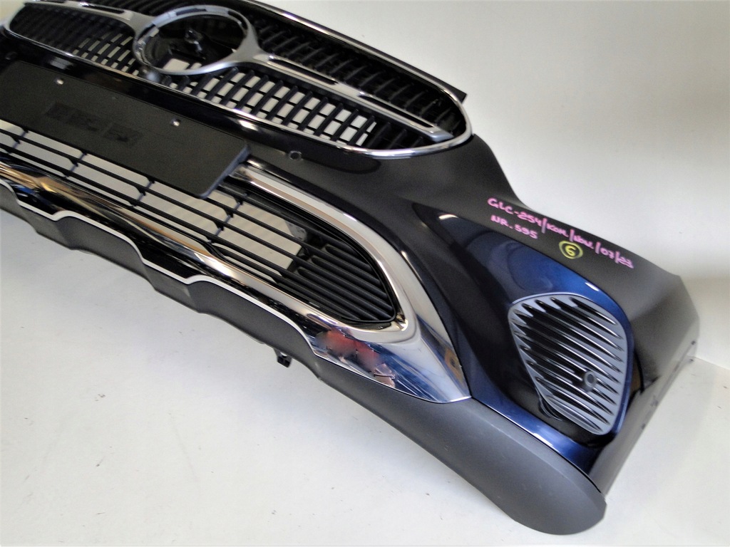 фото №9, Mercedes glc x254 254 suv накладка защита хром w бампер передний