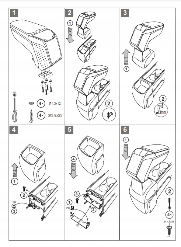 фото №14, Подлокотник armster 2 toyota yaris cross 2020-