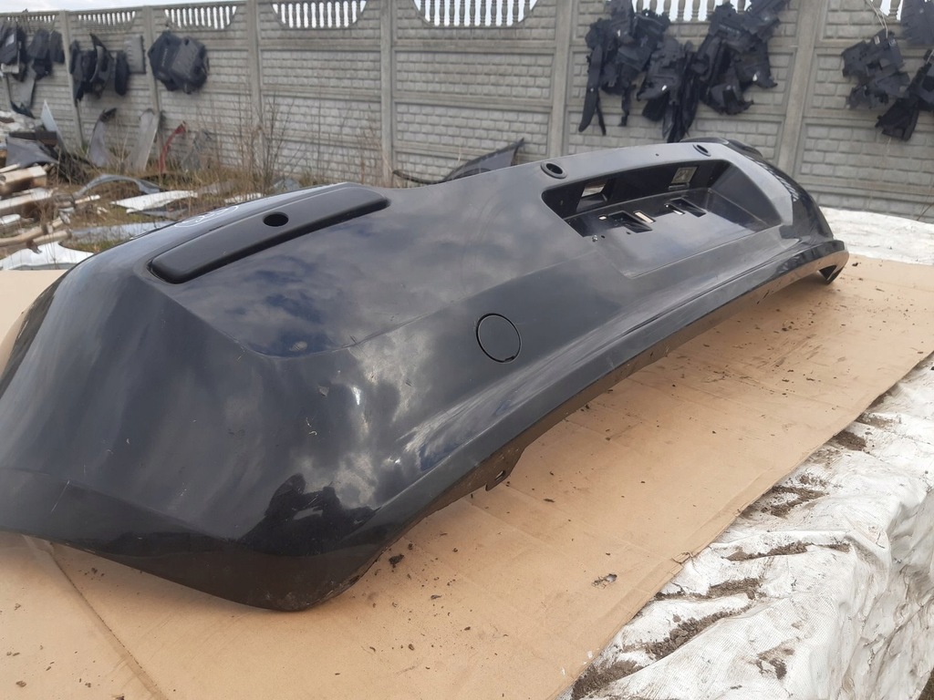 фото №7, Бампер задняя 4x pdc renault clio iii