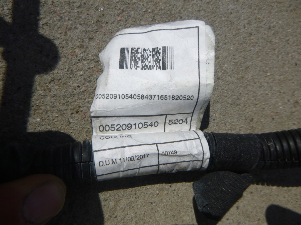 фото №8, Jeep renegade электропроводка жгут вентилятора