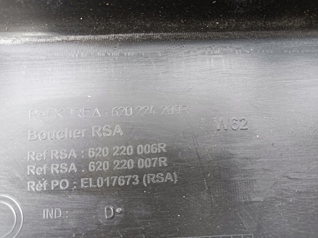 фото №15, Renault master iii 10- бампер перед передній oryg