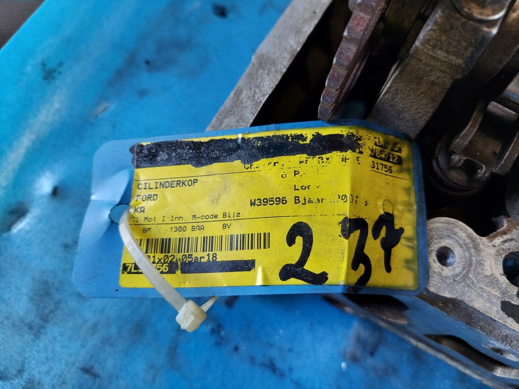 фото №9, Головка ford ka 1.3 b baa