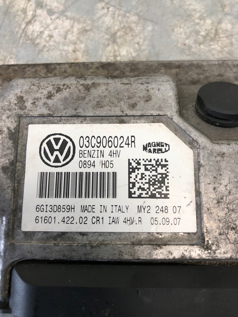 фото №5, Бортовий комп'ютер двигуна skoda roomster 03c906024r