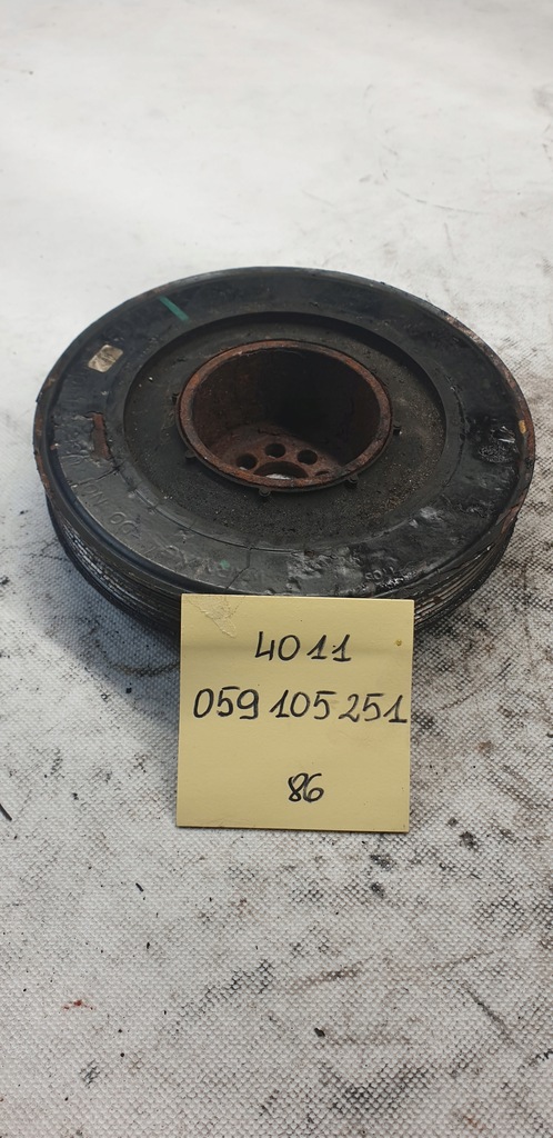 фото №1, Audi a4 b8 a5 8t 3.0tdi шкив коленчатого вала 059105251