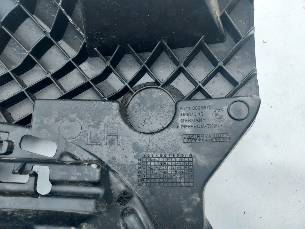 фото №9, Кронштейн лампы противотуманной lp bmw 5 g31 51118098675