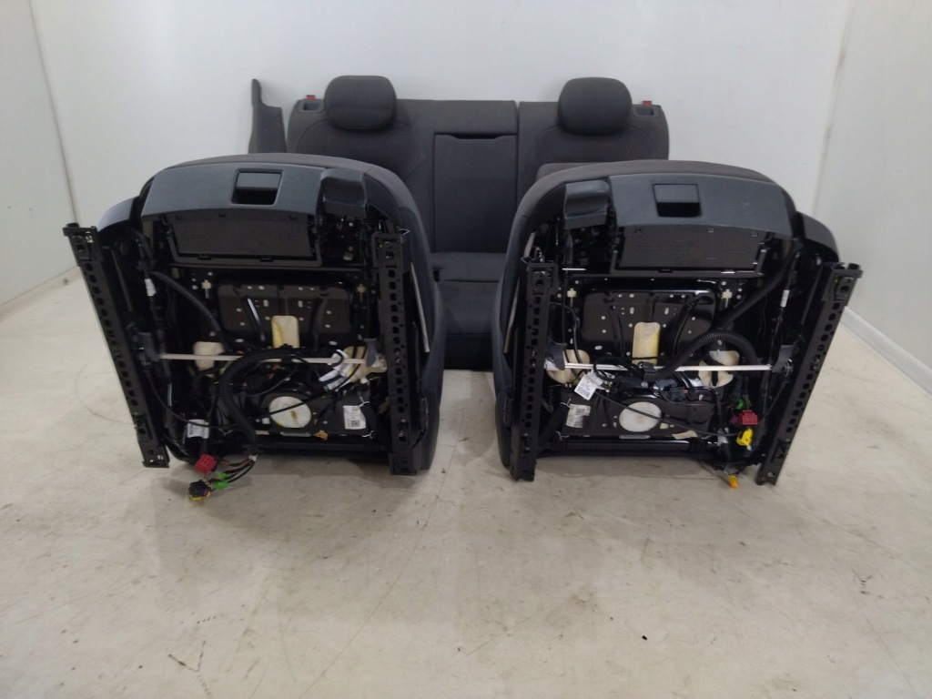 фото №10, Оббивка комплект сидіння заднє сидіння матеріал з підігрівом електрика audi a7 lift