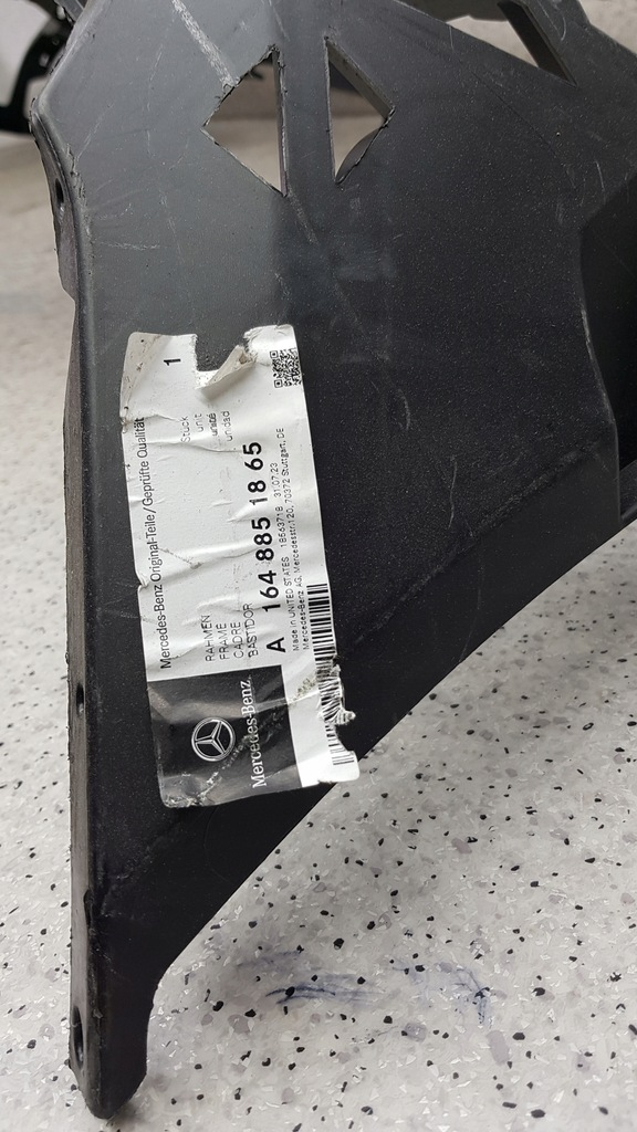 фото №9, Mercedes benz ml 164 lift каркас усилитель бампер перед 3434