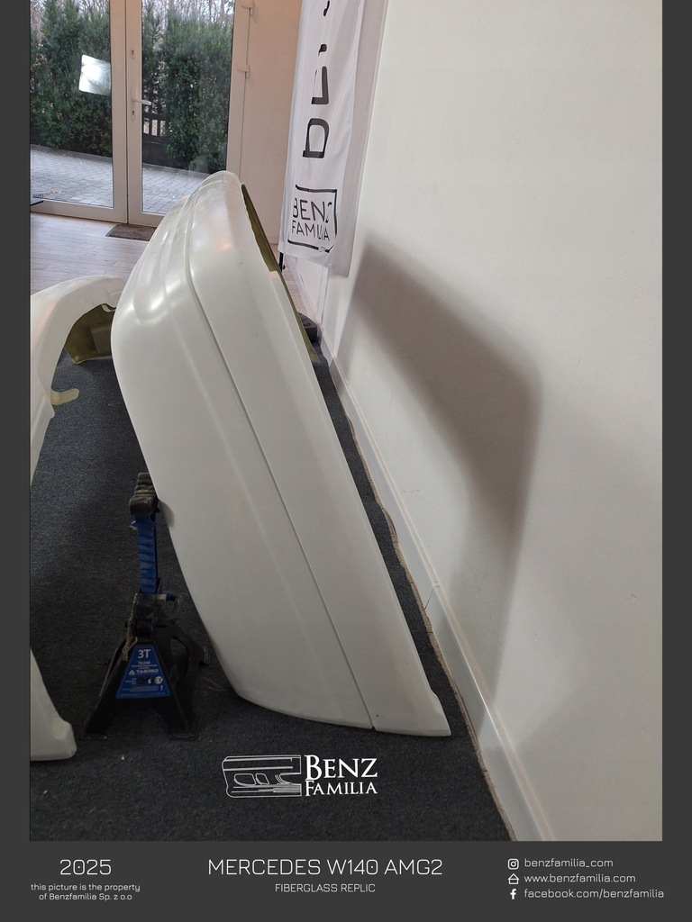 фото №7, Mercedes w140 amg2 pakiet/bodykit replika se/sel