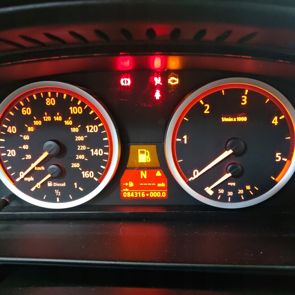 фото №5, Bmw e60 e61 лічильник прилади дизель