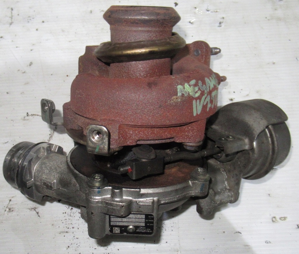 фото №1, Megane iv 1.5 dci турбонагнетатель 16359700029