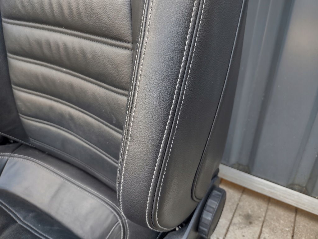 фото №12, Сиденье передний левый водителя vw scirocco 1k8 кожа подогрев оригинал