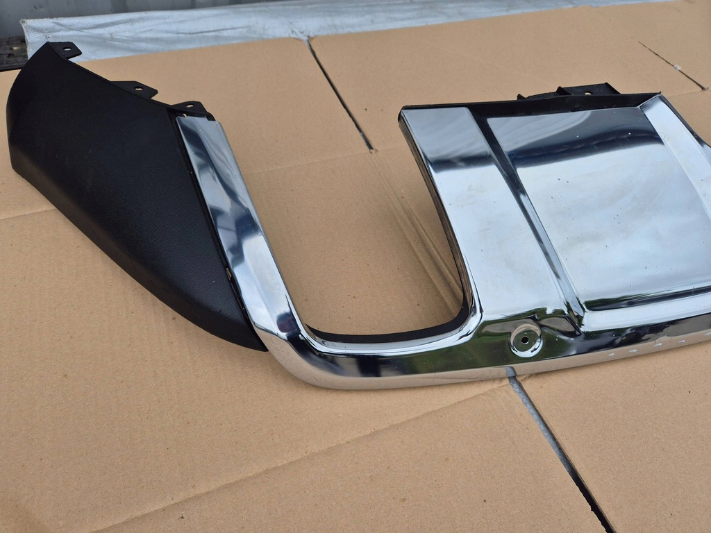 фото №9, Mercedes ml w164 05- диффузор задний хром a1648856825