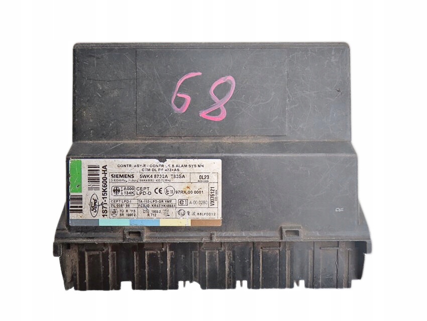 фото №1, Модуль комфорту ford оригінальний номер 5wk48732a