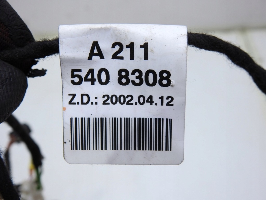 фото №6, Жгут электропроводка дверь левый задняя mercedes w211