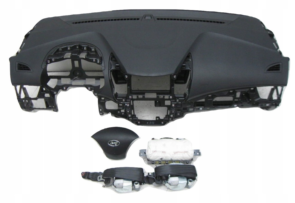 фото №1, Консоль приборная панель подушка безопасности ремни hyundai i30 ii lift