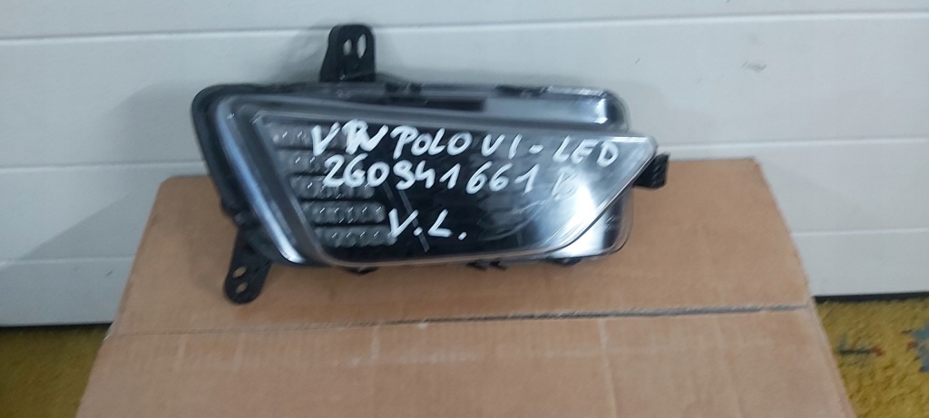 фото №1, Vw polo vi 2g0941661b протитуманна фара лівий перед led drl