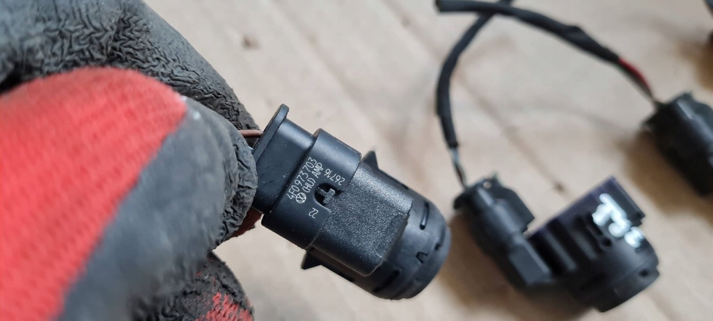 фото №10, S3 8y a3 датчик pdc парковки штекер lz7s 5wa919275c vw audi