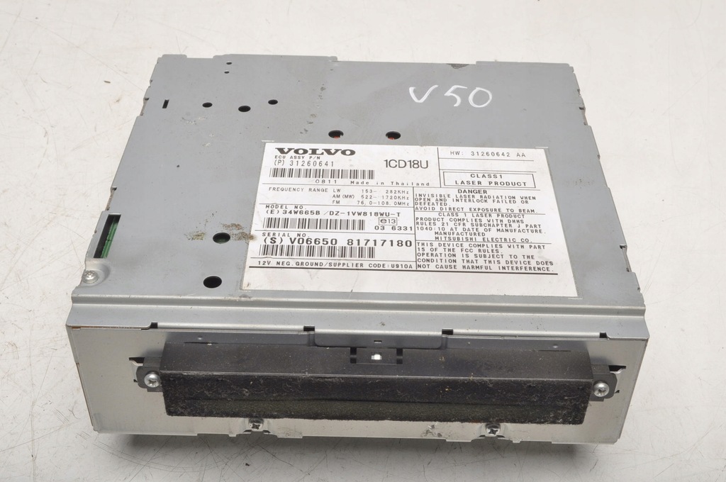 фото №1, Volvo c30 s40 c70 v50 радио 31260641