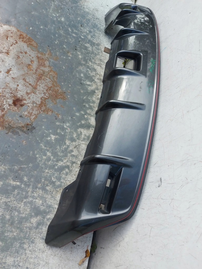 фото №6, Nissan juke i f15 nismo диффузор бампер задний задняя