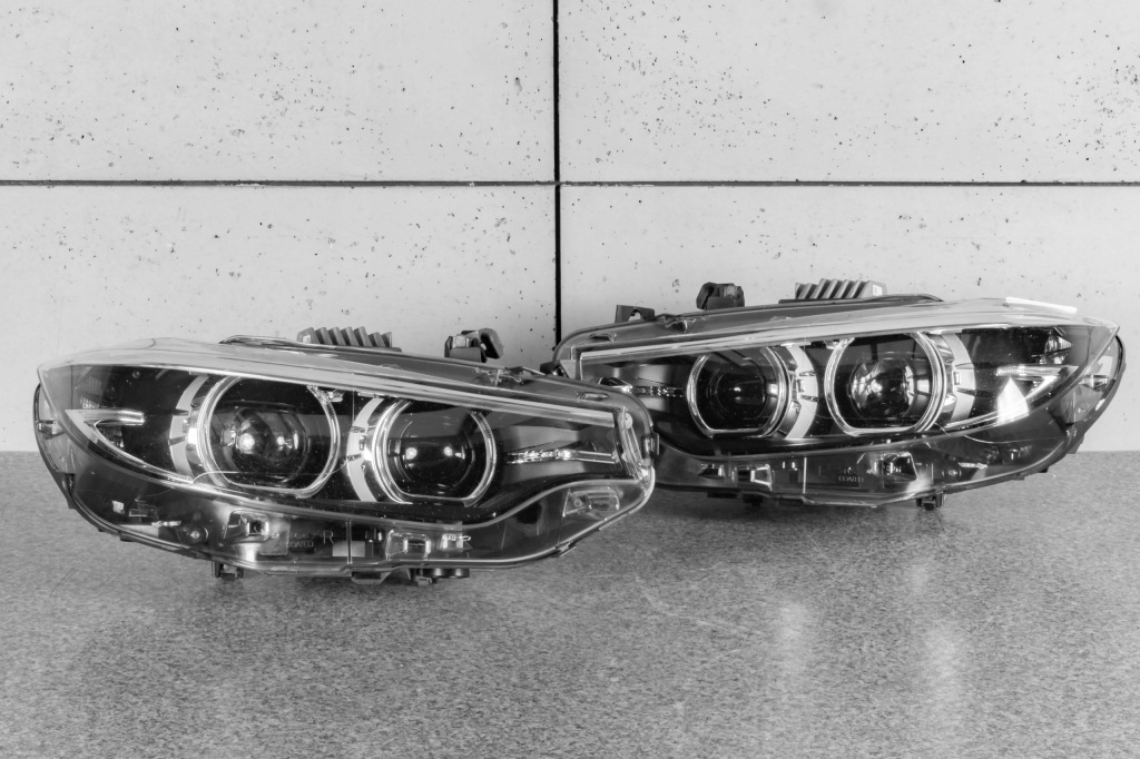 фото №1, Bmw 4 f32 f33 f36 f82 lci lift лампи лампа перед права ліва led повний