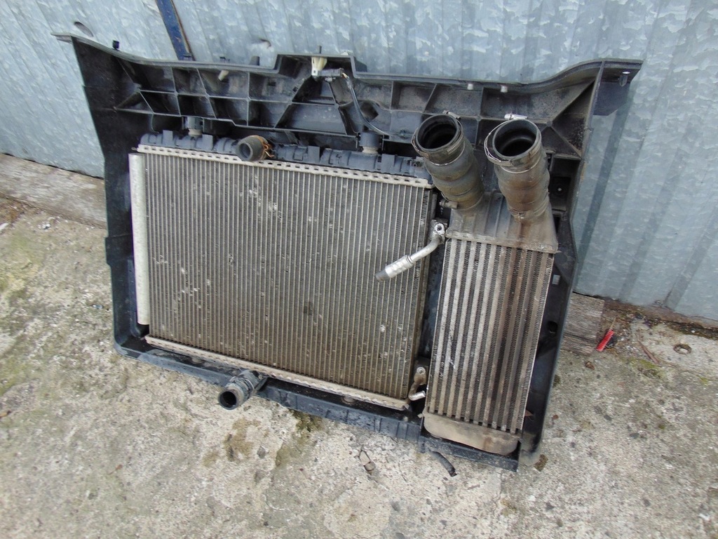 фото №12, Комплект радіатор вентилятор citroen jumpy ii 2007- 1.6 hdi кондиціонер