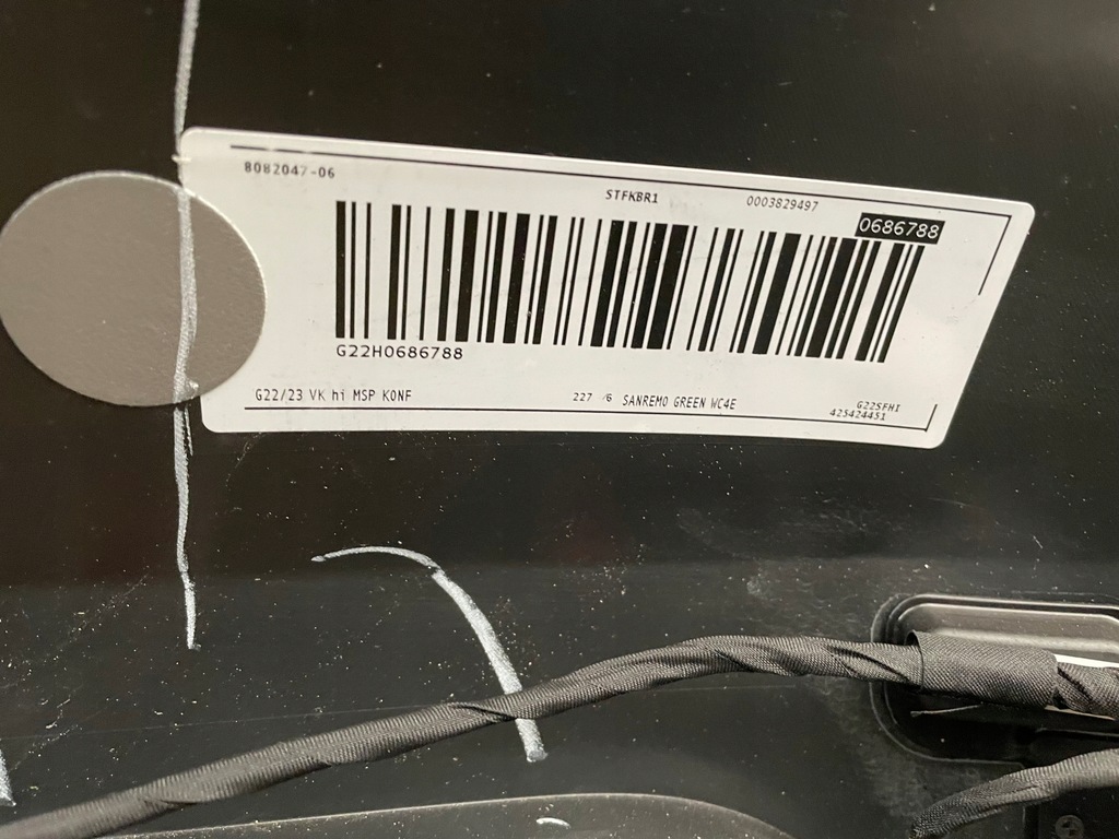 фото №12, Bmw 4 g22 g23 бампер задняя c4e m набор 6pdc