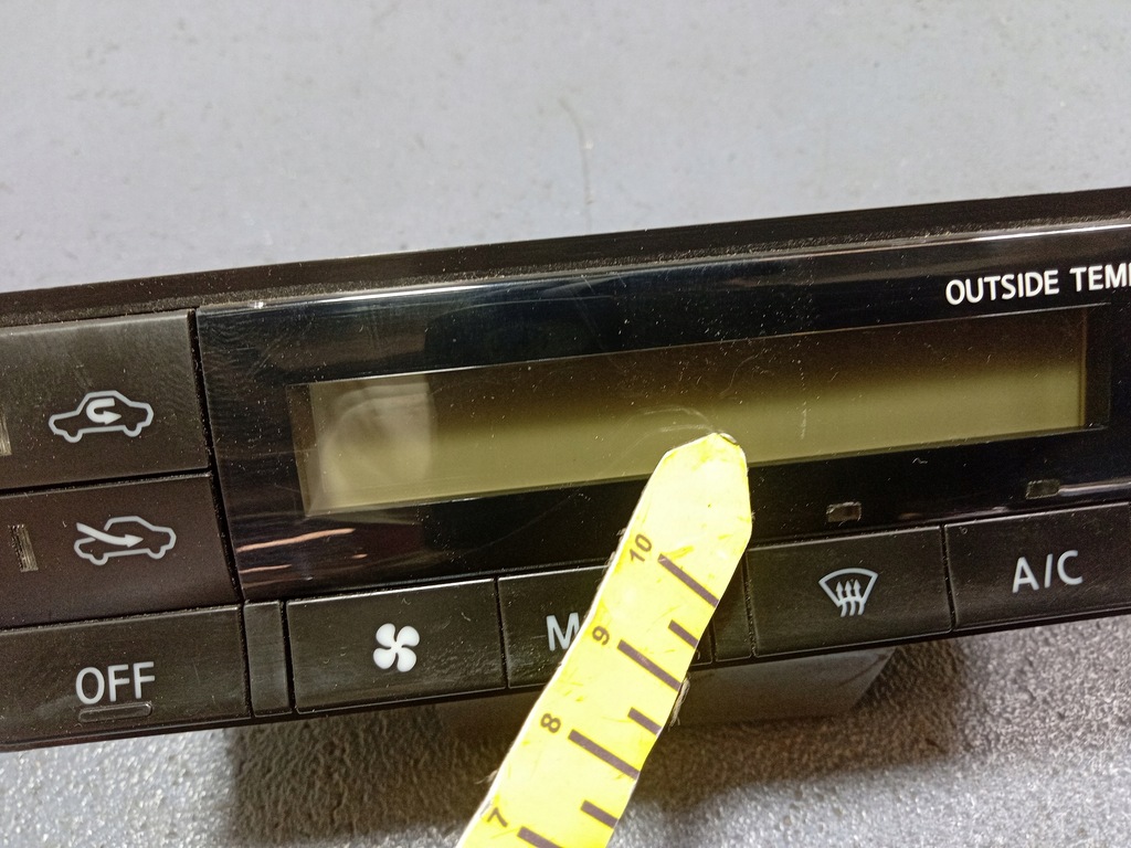 фото №7, Nissan x-trail t30 переключатель кондиционера